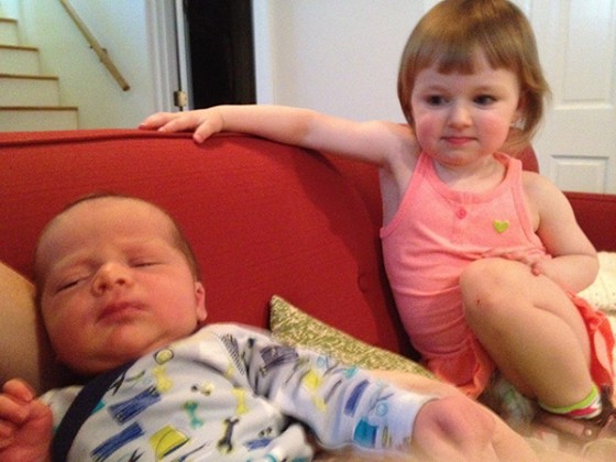 Siblings together