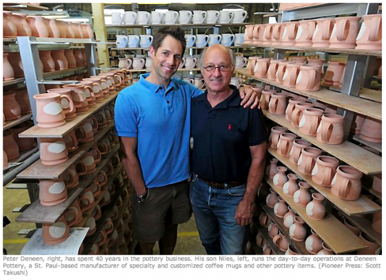 Peter and Niles Deneen 