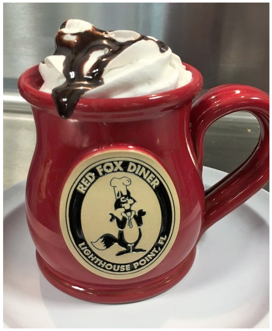 Red Fox Diner Mug 