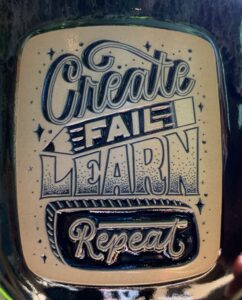 create fail learn repeat 