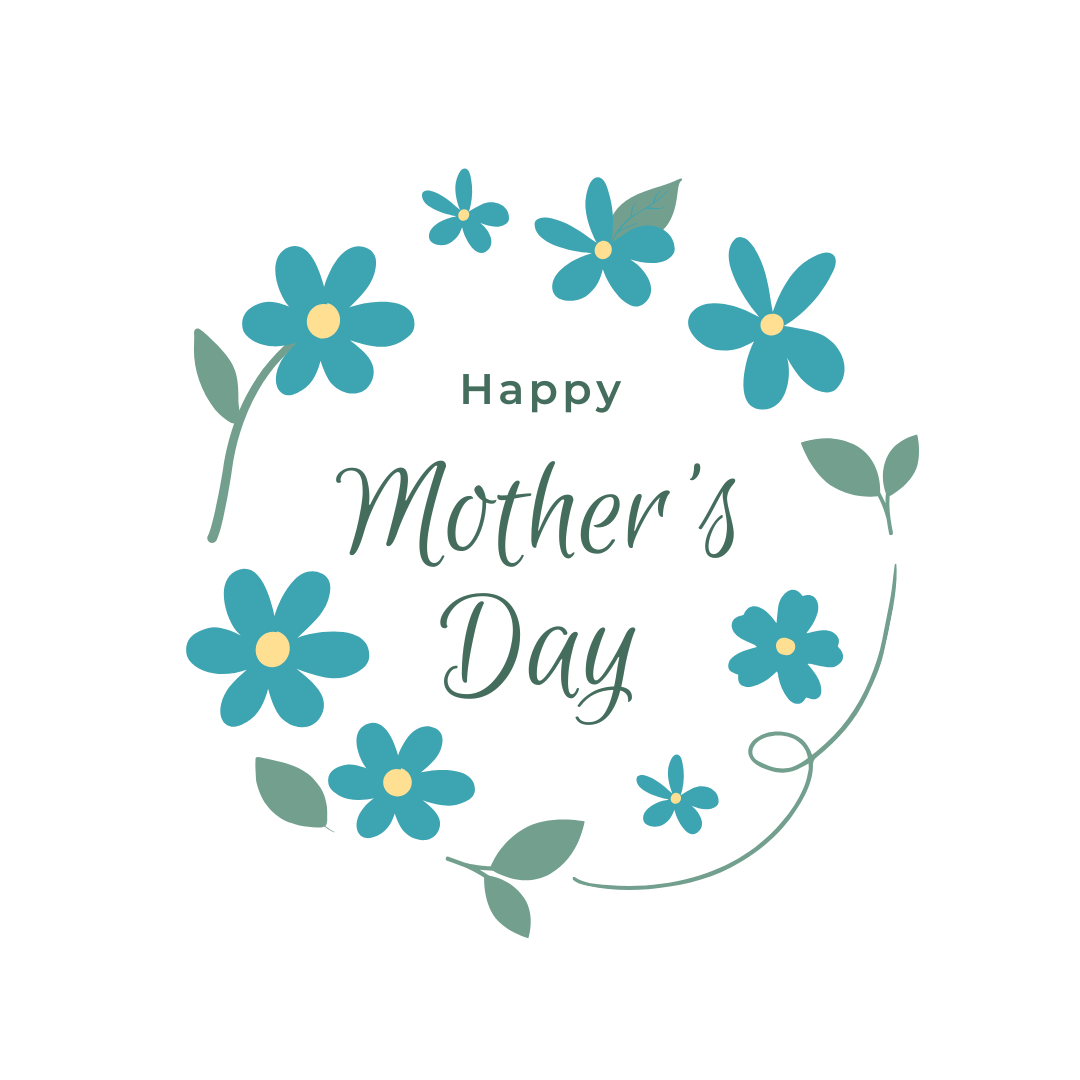 happy mothers day logo